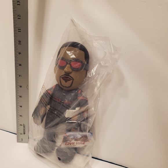NWT Marvel Civil War Falcon 10" Plush Figure - Picture 6 of 8